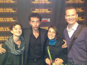 Anne, Olivier, Flavia, me